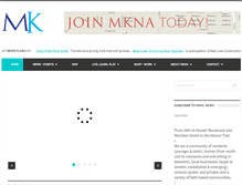 Tablet Screenshot of mkna.org